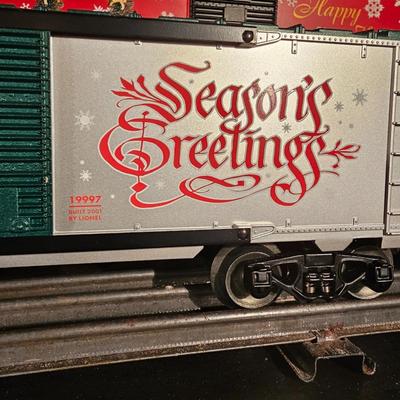 Assorted Christmas Holiday Boxcars & More (T1-JS)