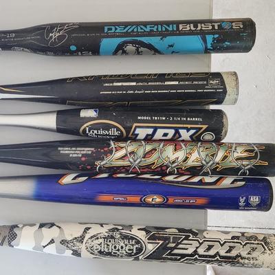 Sale Photo Thumbnail #83: Baseball / Softball bat lot. 
You will receive all bats pictured and will come as is.