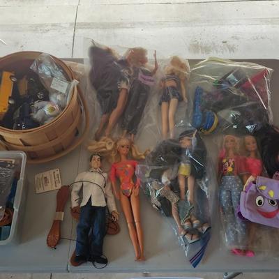 Sale Photo Thumbnail #95: You will receive everything pictured in this lot as is. 
Great lot with tons of upside. 
Toys such as Barbie , Dora the Explorer,  Handheld games, GI Joe figures plus tons more.