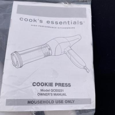 New Electric Cookie Press