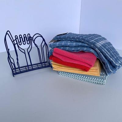 Kitchen lot Blue towels