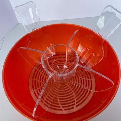 New Orange Acrylic Chiller bowl