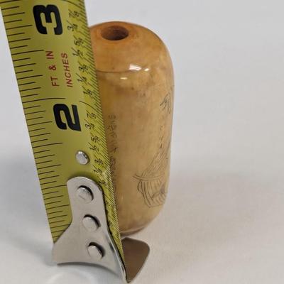 Japanese Carved Snuff Bottle