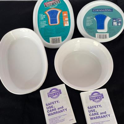 New CorningWare Pop Ins with Lids