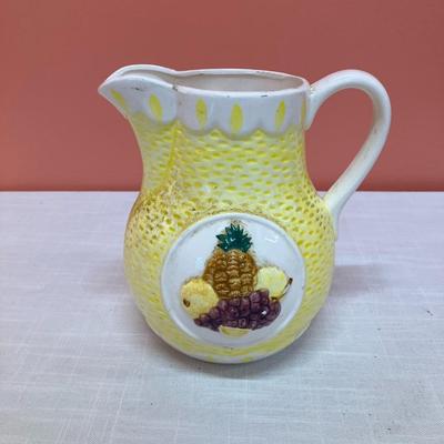 Sale Photo Thumbnail #231: Unmarked vintage ceramic pitcher