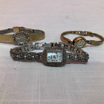 Sale Photo Thumbnail #269: Set of 3 vintage ladies watches