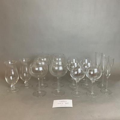 K837 Large Assortment Of Stemware
