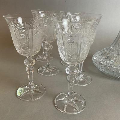 K862 Crystal Stemware with Decanter
