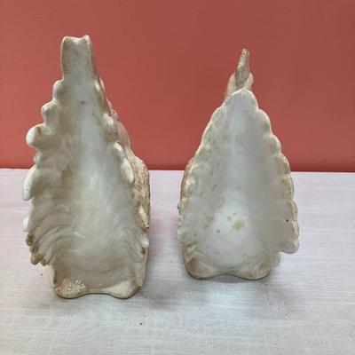 Sale Photo Thumbnail #338: Vintage ceramic hen/rooster set. Good condition, natural wear paint fading.