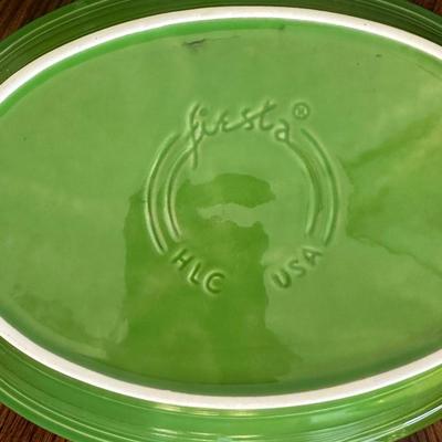 FIESTAWARE CUPS/SAUCERS, PITCHER, BOWLS AND PLATTERS