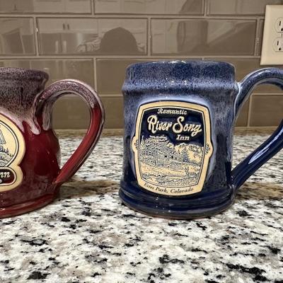 POTTERY SOUVENIR MUGS