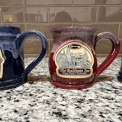 POTTERY SOUVENIR MUGS