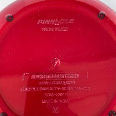 New Insulated Red Bowl, Cooling Racks