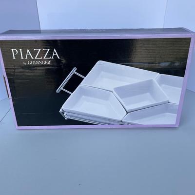 New in Box 6 pc Relish Server