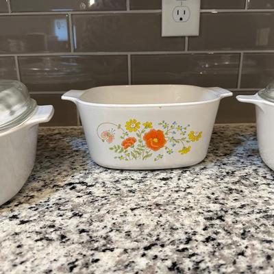 CORNING WARE BAKING DISHES