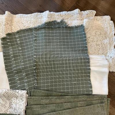 PLACE MATS AND NAPKINS