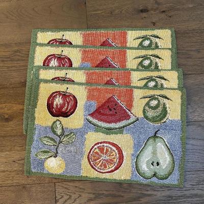 PLACE MATS AND NAPKINS