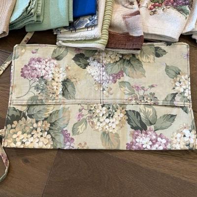 MORE PLACEMATS AND NAPKINS AND APRON