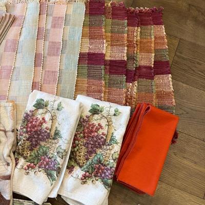 MORE PLACEMATS AND NAPKINS AND APRON
