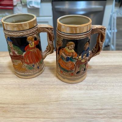 MISC LOT MUGS AND BOWLS