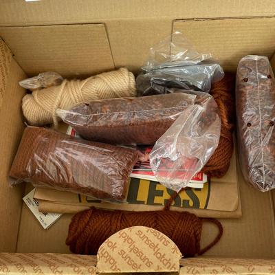 Needlework Kits, Latch hook, Vintage Iron in box