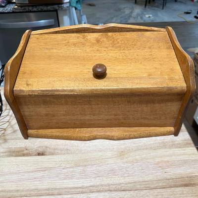 BREAD BOX, WIRE BASKET, NAPKIN RACK AND COASTERS