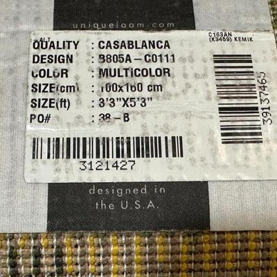 SET OF 4 AREA RUGS