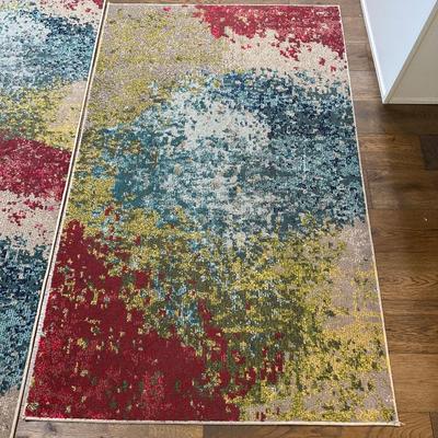 SET OF 4 AREA RUGS