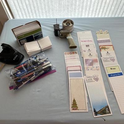 MISC BLANK GREETING CARDS AND OFFICE SUPPLIES