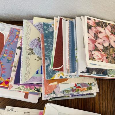MISC BLANK GREETING CARDS AND OFFICE SUPPLIES