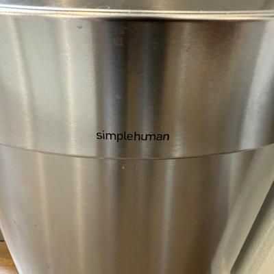 STAINLESS TRASH CAN