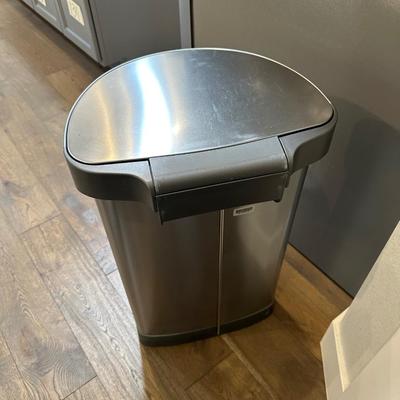 STAINLESS TRASH CAN