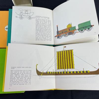 Vintage Transportation Books etc