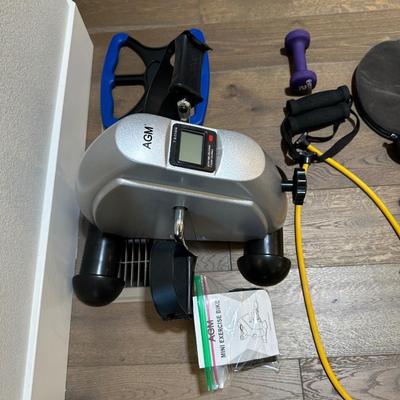 EXERCISE ITEMS AND HEATING PAD