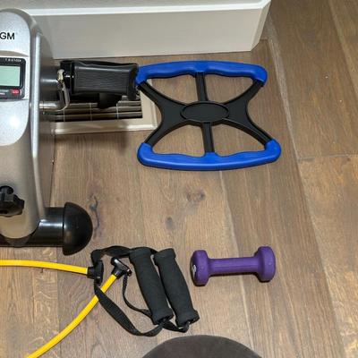 EXERCISE ITEMS AND HEATING PAD