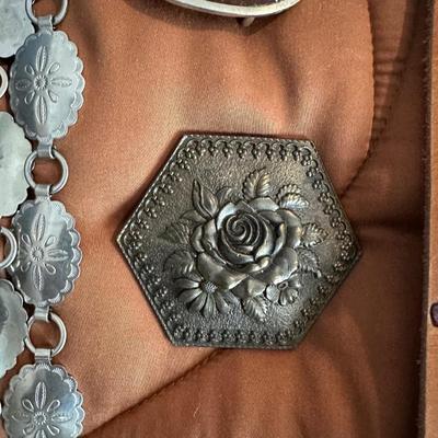 VARIETY OF LADIES BELTS AND BUCKLES