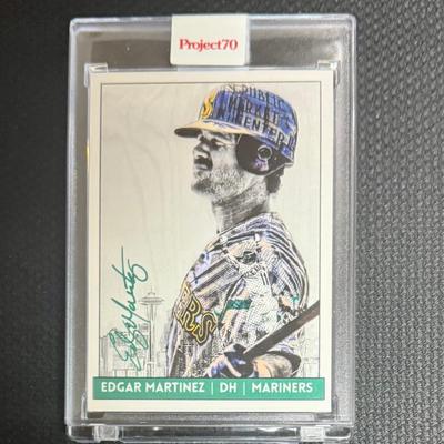 Sale Photo Thumbnail #431: Card held inside a sealed, clear hardcase.  Great condition.