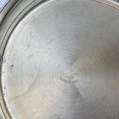3 Metal Decorative Plates, 3 Ceramic Tiles