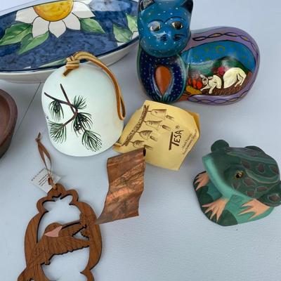 6 Pieces Decor, Cat, Frog, Windchime