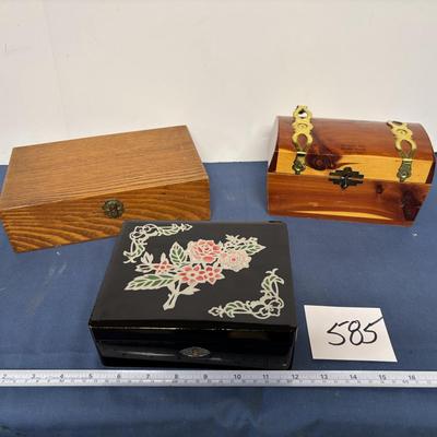 Wooden Box Lot