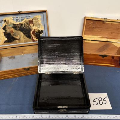 Wooden Box Lot