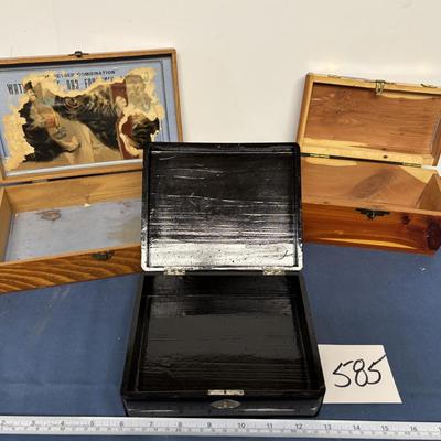 Wooden Box Lot