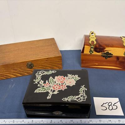 Wooden Box Lot