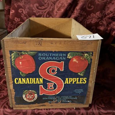 Vintage Wooden Crate