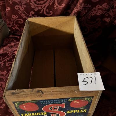 Vintage Wooden Crate