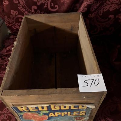Vintage Wooden Crate
