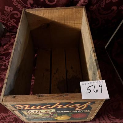 Vintage Wooden Crate