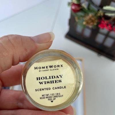 4 Piece Christmas Lot, Votive Candles