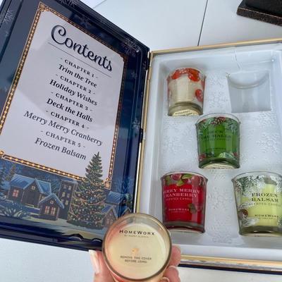 4 Piece Christmas Lot, Votive Candles