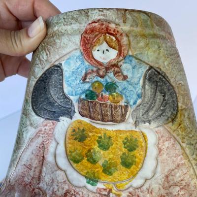 15 piece Decor lot, Italy Ceramic Wall Pockets